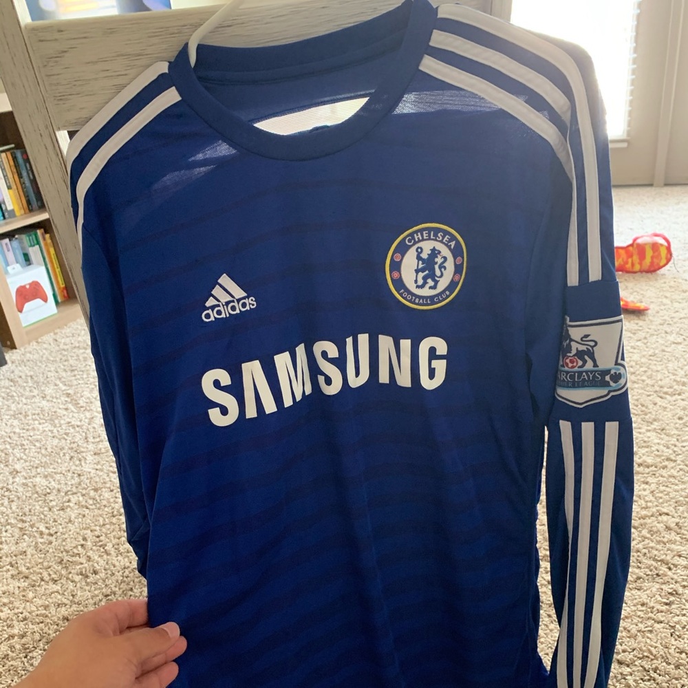 Adidas Chelsea FC Hazard Jersey with EPL patch